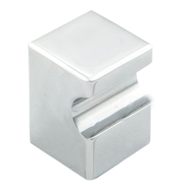 This is an image of a FTD - Square Knob 22mm - Polished Chrome that is availble to order from Trade Door Handles in Kendal.