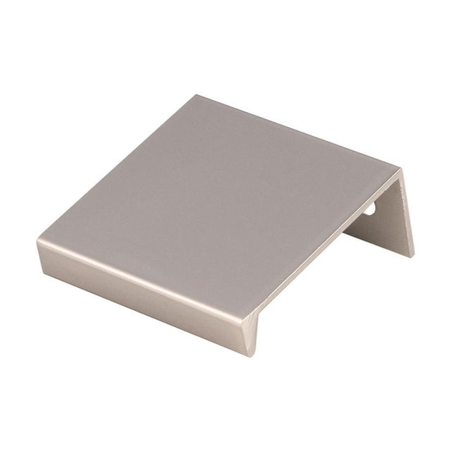 This is an image of a Carlisle Brass - Squared Edge Pull 40mm - Satin Nickel that is availble to order from Trade Door Handles in Kendal.