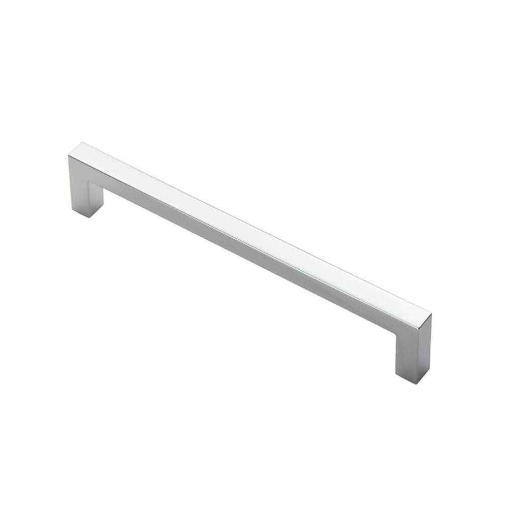 This is an image of a FTD - Block Handle - Polished Chrome that is availble to order from Trade Door Handles in Kendal.