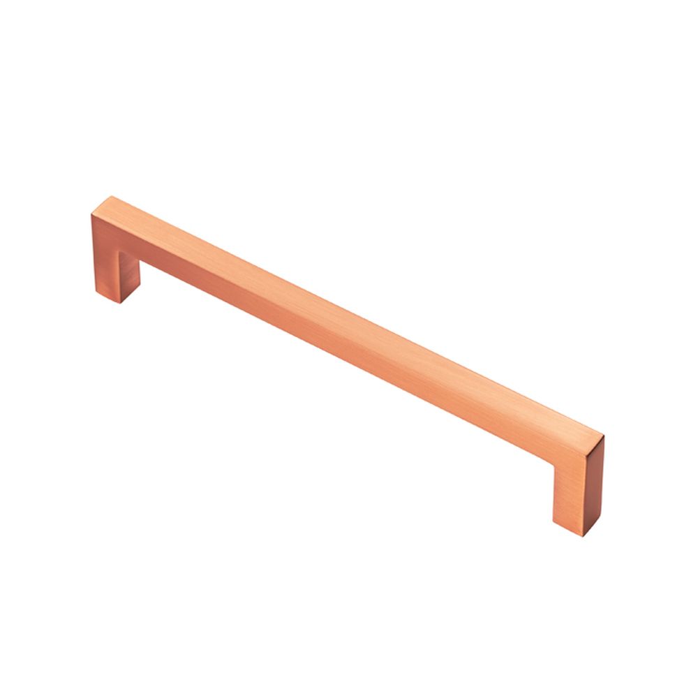 This is an image of a FTD - Block Handle - Satin Copper that is availble to order from Trade Door Handles in Kendal.