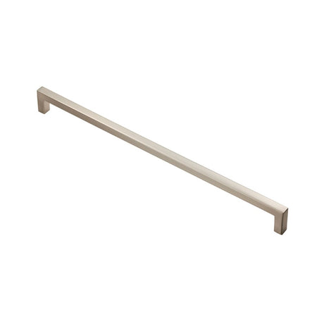 This is an image of a FTD - Block Handle - Satin Nickel that is availble to order from Trade Door Handles in Kendal.