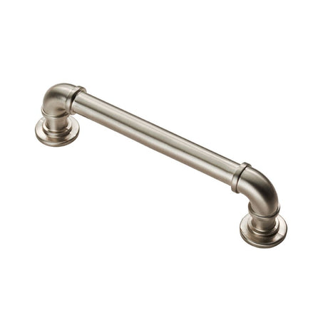 This is an image of a FTD - Pipe Handle - Satin Nickel that is availble to order from Trade Door Handles in Kendal.