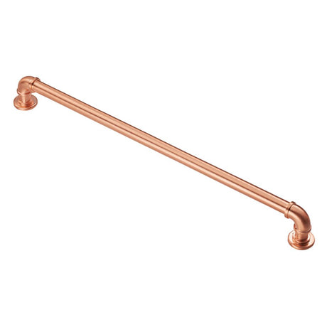 This is an image of a FTD - Pipe Handle - Satin Copper that is availble to order from Trade Door Handles in Kendal.
