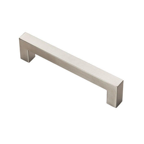 This is an image of a FTD - Linear Handle 128mm C/C - Satin Stainless Steel that is availble to order from Trade Door Handles in Kendal.