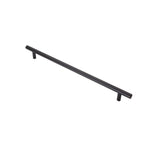 This is an image of a FTD - Steel T-Bar Handle 288mm - Matt Black that is availble to order from Trade Door Handles in Kendal.