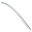 This is an image of a FTD - Bow Handle 352mm - Satin Nickel that is availble to order from Trade Door Handles in Kendal.