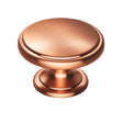 This is an image of a FTD - Oxford Knob 38mm - Satin Copper that is availble to order from Trade Door Handles in Kendal.