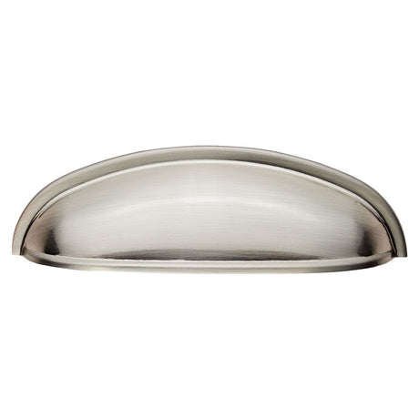High quality image of FTD - Modern Shaker Cup Pull 96mm - Satin Nickel | Sku. ftd559sn | Trade Door Handles, Kendal.