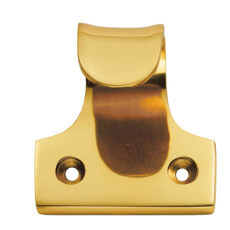 This is an image of a Carlisle Brass - Contract Sash Lift - Polished Brass that is availble to order from Trade Door Handles in Kendal.