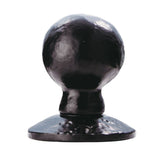 This is an image of a Ludlow - Ball Mortice Knob - Black Antique that is availble to order from Trade Door Handles in Kendal.