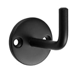 This is an image of a Carlisle Brass - Coat Hook - Matt Black that is availble to order from Trade Door Handles in Kendal.