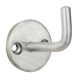 This is an image of a Eurospec - Coat Hook - Satin Stainless Steel that is availble to order from Trade Door Handles in Kendal.