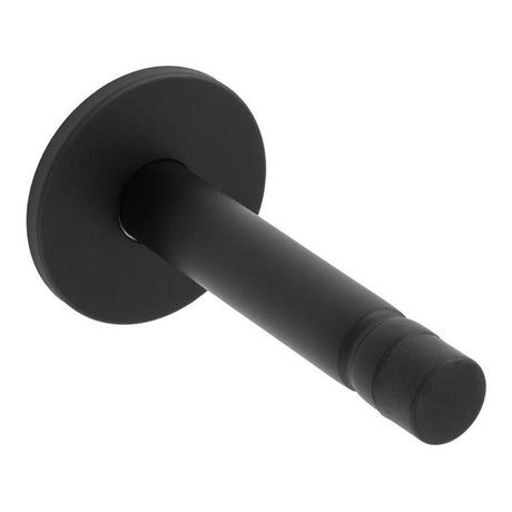 This is an image of a Carlisle Brass - Coat Hook - Matt Black that is availble to order from Trade Door Handles in Kendal.