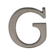 Heritage Brass Door Furniture Matt Bronze / Letters / G Heritage Brass - Alphabet G Pin Fix 51mm (2") Matt Bronze Finish