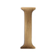 Heritage Brass Door Furniture Antique Brass / Letters / I Heritage Brass - Alphabet I Pin Fix 51mm (2") Antique Brass Finish