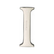 Heritage Brass Door Furniture Polished Nickel / Letters / I Heritage Brass - Alphabet I Pin Fix 51mm (2") Polished Nickel Finish