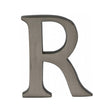 Heritage Brass Door Furniture Matt Bronze / Letters / R Heritage Brass - Alphabet R Pin Fix 51mm (2") Matt Bronze Finish