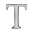 Heritage Brass Door Furniture Polished Chrome / Letters / T Heritage Brass - Alphabet T Pin Fix 51mm (2") Polished Chrome Finish