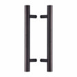 Heritage Brass Door Furniture Matt Bronze / Back to Back Fixing Pack Heritage Brass - Back to Back Door Pull Handle Bar Design 305mm Matt Bronze Finish