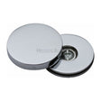 Heritage Brass Door Furniture Polished Chrome Heritage Brass - Bolt Cover to conceal metal fasteners Polished Chrome Finish