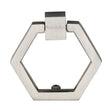 Heritage Brass Cabinet Hardware Satin Nickel / Cabinet Drop Pulls Heritage Brass - Cabinet Drop Pull Hexagon Design 51mm Satin Nickel Finish
