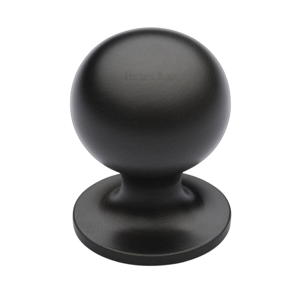 Heritage Brass Cabinet Hardware Matt Bronze / Cabinet Knobs / 32mm Dia. Heritage Brass - Cabinet Knob Ball Design 32mm Matt Bronze Finish