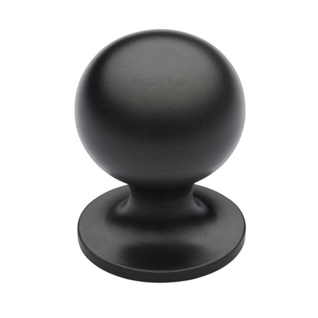 Heritage Brass Cabinet Hardware Matt Bronze / Cabinet Knobs / 32mm Dia. Heritage Brass - Cabinet Knob Ball Design 32mm Matt Bronze Finish