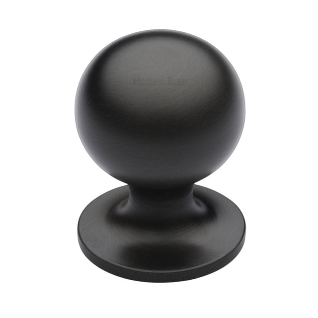 Heritage Brass Cabinet Hardware Matt Bronze / Cabinet Knobs / 32mm Dia. Heritage Brass - Cabinet Knob Ball Design 32mm Matt Bronze Finish