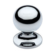 Heritage Brass Cabinet Hardware Polished Chrome / Cabinet Knobs / 32mm Dia. Heritage Brass - Cabinet Knob Ball Design 32mm Polished Chrome Finish