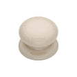 Heritage Brass Cabinet Hardware Porcelain / Cabinet Knobs / 32mm Dia. Heritage Brass - Cabinet Knob Cream Crackle 32mm with Porcelain base