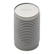 Heritage Brass Cabinet Hardware Polished Nickel / Cabinet Knobs / 21mm Dia. Heritage Brass - Cabinet Knob Cylindric Ribbed Design 21mm Polished Nickel Finish