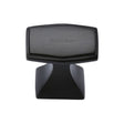 Heritage Brass Cabinet Hardware Matt Black / Cabinet Knobs / 32mm Dia. Heritage Brass - Cabinet Knob Deco Design 32mm Matt Black Finish