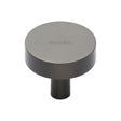 Heritage Brass Cabinet Hardware Matt Bronze / Cabinet Knobs / 32mm Dia. Heritage Brass - Cabinet Knob Disc Design 32mm Matt Bronze Finish