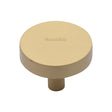 Heritage Brass Cabinet Hardware Satin Brass / Cabinet Knobs / 38mm Dia. Heritage Brass - Cabinet Knob Disc Design 38mm Satin Brass Finish
