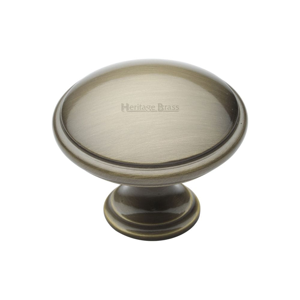 Heritage Brass Cabinet Hardware Antique Brass / Cabinet Knobs / 38mm Dia. Heritage Brass - Cabinet Knob Domed Design 38mm Antique Brass Finish