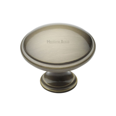 Heritage Brass Cabinet Hardware Antique Brass / Cabinet Knobs / 38mm Dia. Heritage Brass - Cabinet Knob Domed Design 38mm Antique Brass Finish
