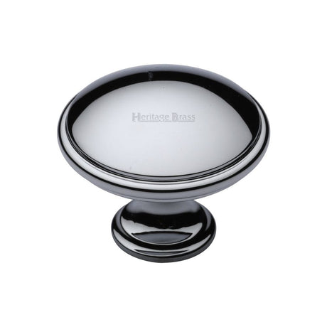 Heritage Brass Cabinet Hardware Polished Chrome / Cabinet Knobs / 38mm Dia. Heritage Brass - Cabinet Knob Domed Design 38mm Polished Chrome Finish