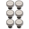 Heritage Brass Cabinet Hardware Polished Nickel / Cabinet Knobs / 32mm Dia. Heritage Brass - Cabinet Knob Florence Design 32mm Polished Nickel Finish