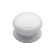 Heritage Brass Cabinet Hardware Porcelain / Cabinet Knobs / 38mm Dia. Heritage Brass - Cabinet Knob Plain White 38mm with Porcelain base