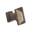 Heritage Brass Cabinet Hardware Antique Brass / Cabinet Knobs / 35mm Dia. Heritage Brass - Cabinet Knob Pyramid Design 35mm Antique Brass Finish
