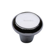 Heritage Brass Cabinet Hardware Polished Chrome / Cabinet Knobs / 38mm Dia. Heritage Brass - Cabinet Knob Round Edge Design 38mm Polished Chrome Finish