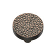 Heritage Brass Cabinet Hardware Aged Copper / Cabinet Knobs / 32mm Dia. Heritage Brass - Cabinet Knob Round Stingray Design 32mm Aged Copper Finish