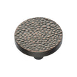 Heritage Brass Cabinet Hardware Aged Copper / Cabinet Knobs / 38mm Dia. Heritage Brass - Cabinet Knob Round Stingray Design 38mm Aged Copper Finish