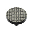 Heritage Brass Cabinet Hardware Aged Nickel / Cabinet Knobs / 38mm Dia. Heritage Brass - Cabinet Knob Round Weave Design 38mm Aged Nickel Finish