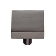 Heritage Brass Cabinet Hardware Matt Bronze / Cabinet Knobs / 32mm Dia. Heritage Brass - Cabinet Knob Square Design 32mm Matt Bronze Finish