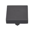 Heritage Brass Cabinet Hardware Matt Black / Cabinet Knobs / 38mm Dia. Heritage Brass - Cabinet Knob Square Design 38mm Matt Black Finish
