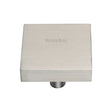 Heritage Brass Cabinet Hardware Satin Nickel / Cabinet Knobs / 38mm Dia. Heritage Brass - Cabinet Knob Square Design 38mm Satin Nickel Finish