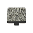 Heritage Brass Cabinet Hardware Aged Nickel / Cabinet Knobs / 32mm Dia. Heritage Brass - Cabinet Knob Square Stingray Design 32mm Aged Nickel Finish