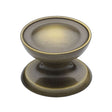 Heritage Brass Cabinet Hardware Antique Brass / Cabinet Knobs / 38mm Dia. Heritage Brass - Cabinet Knob Surrey Design 38mm Antique Brass Finish