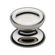 Heritage Brass Cabinet Hardware Polished Nickel / Cabinet Knobs / 38mm Dia. Heritage Brass - Cabinet Knob Surrey Design 38mm Polished Nickel Finish